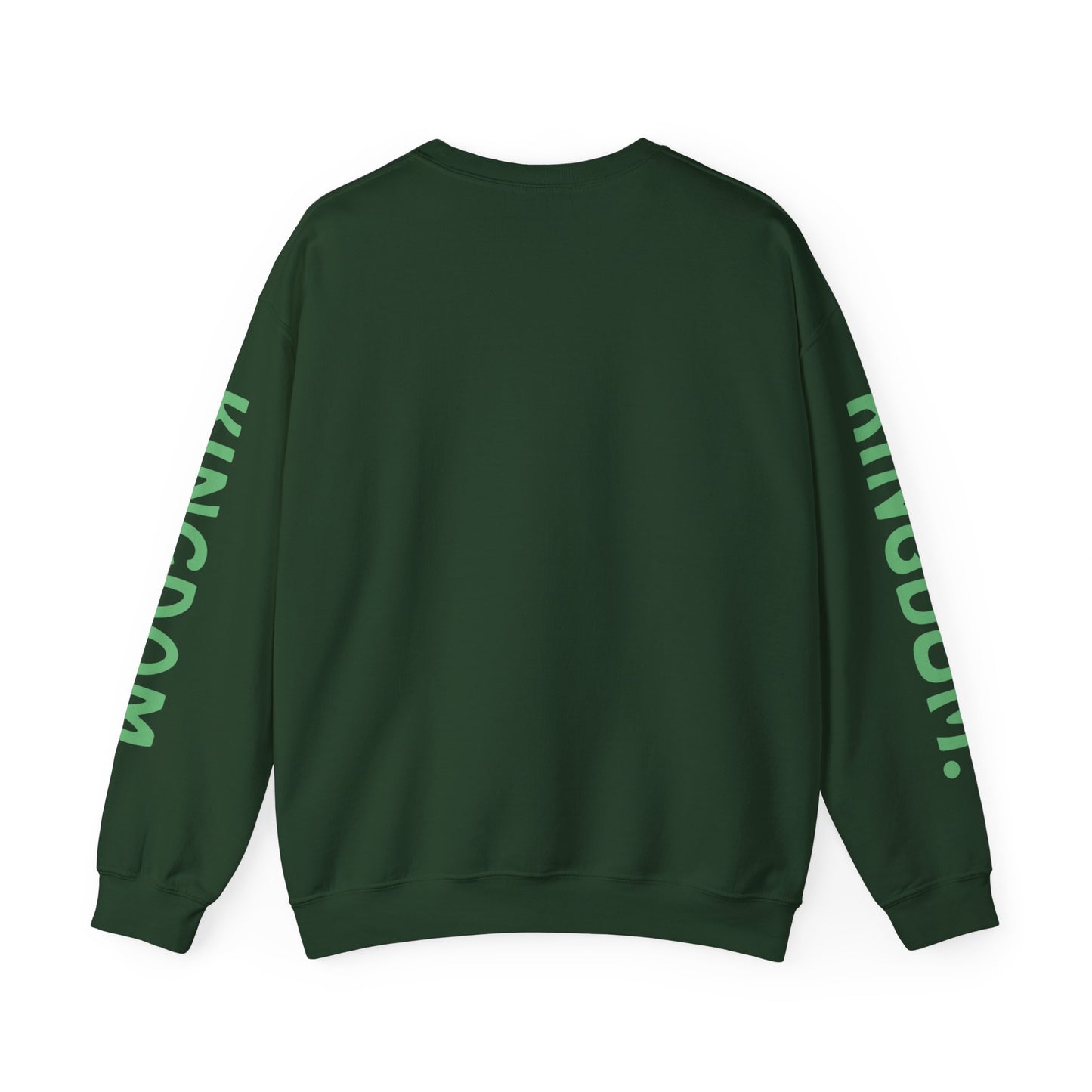 "KINGDOM" Forest Green Crew