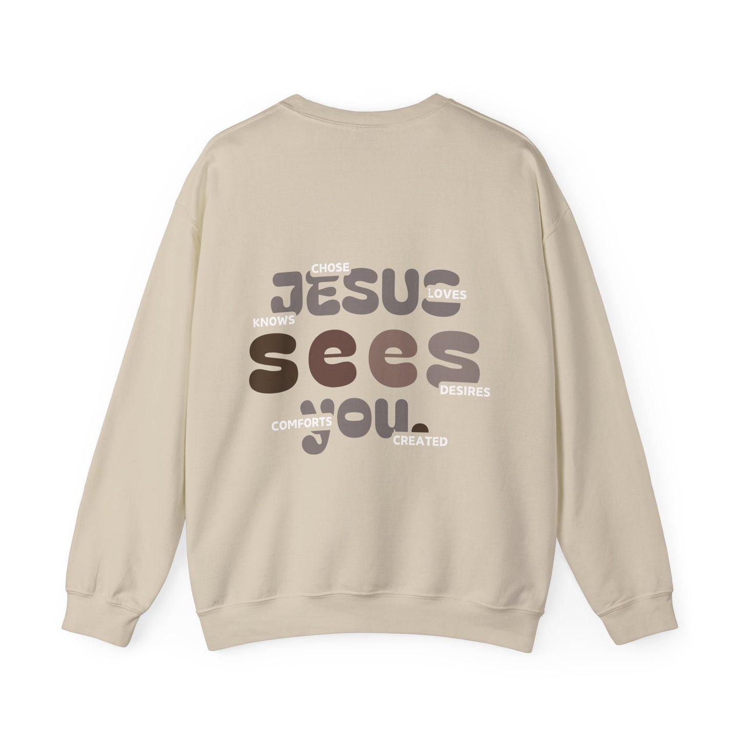 "JESUS SEES YOU" Sand Crew