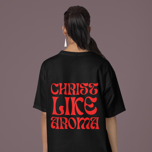 "CHRIST-LIKE AROMA" BLACK TEE