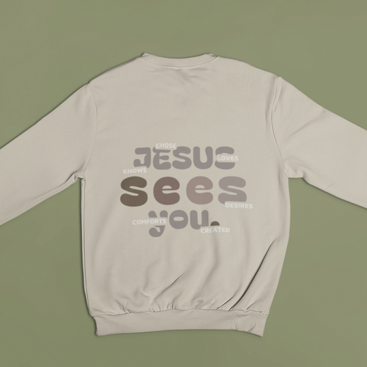 "JESUS SEES YOU" Sand Crew